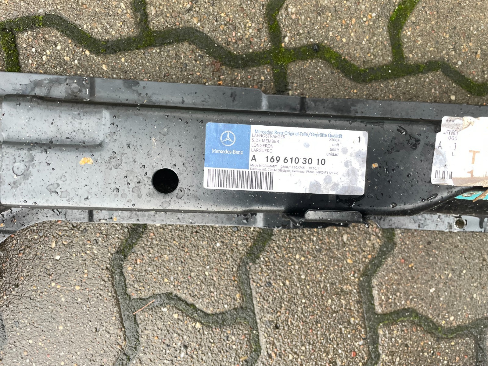 Mercedes Benz A/ B-Klasse W169 W245 Rahmen Längsträger vorne 