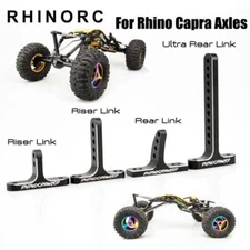 Rhino RC Capra Axles CNC Riser Ultra Rear Link Upgrade Kit RC Card