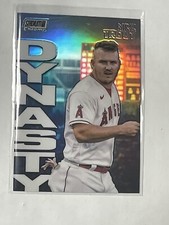 2022 Stadium Club Chrome Mike Trout Dynasty Destiny Refractor 2A Angels