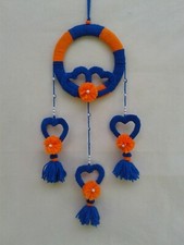 Dream Catcher HANDMADE HomeWall Rooms Decoration Blue  Orange LoveFREE SHIPPING