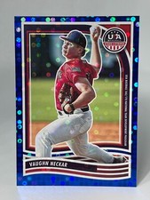 2024 Panini USA Stars & Stripes VAUGHN NECKAR #156 Blue Parallel 045/149