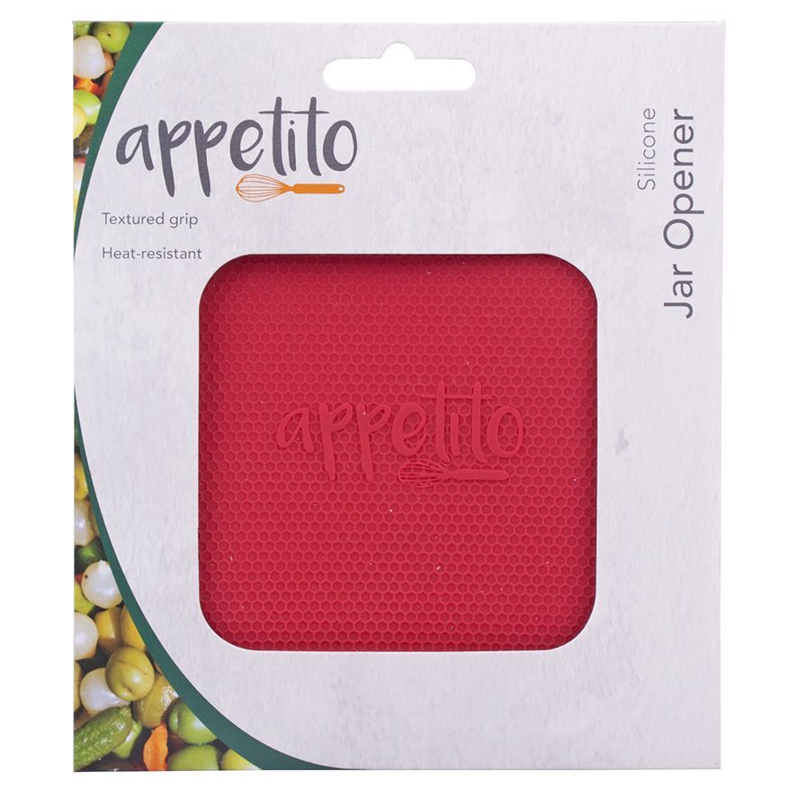 Appetito Silicone Jar Opener Red eBay