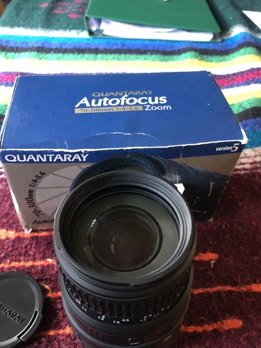 Quantaray 70-300mm 1:4-5.6 LDO Autofocus Zoom for Minolta AF - Picture 2 of 6