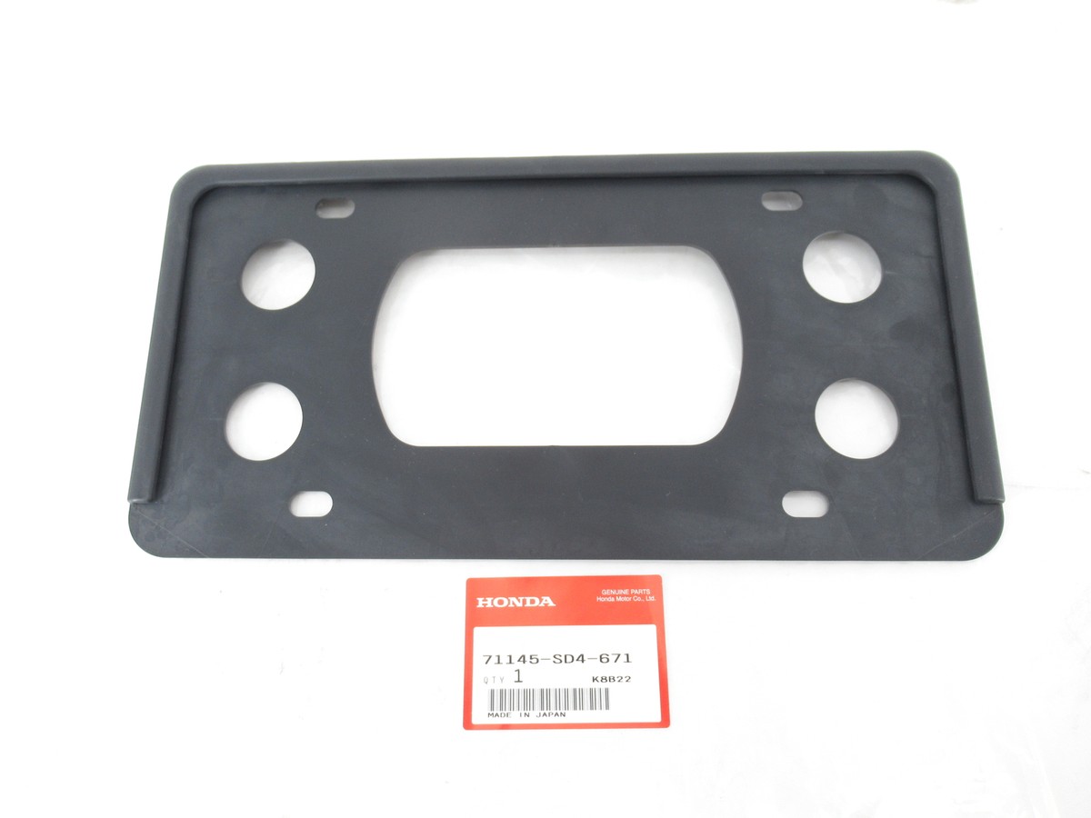 Genuine Honda Acura 71145-SD4-671 Front License Plate Holder CR-V