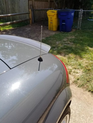9'' Stainless Steel Antenna Mast Power Rod Radio AM/FM for AUDI TT 2001-2015