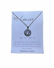 Cancer Zodiac Necklace