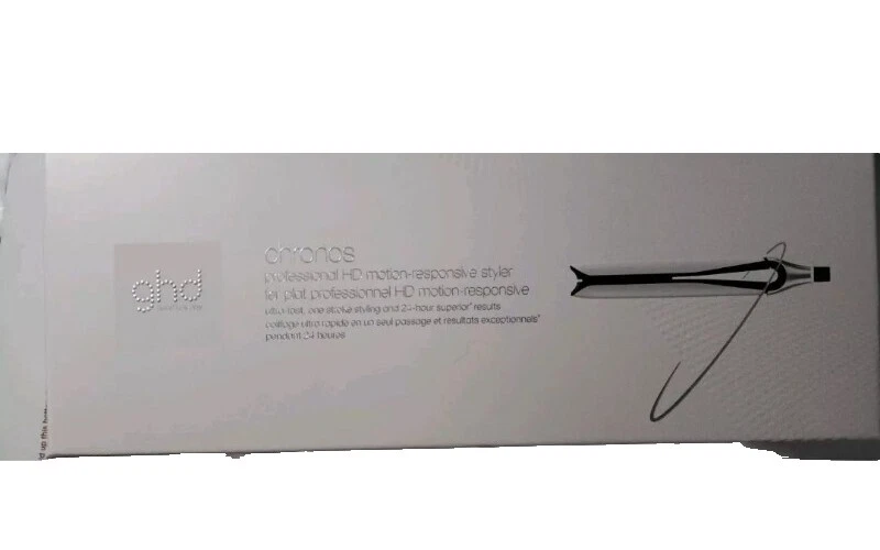 ghd White Ceramic Hair Curling & Straightening Irons