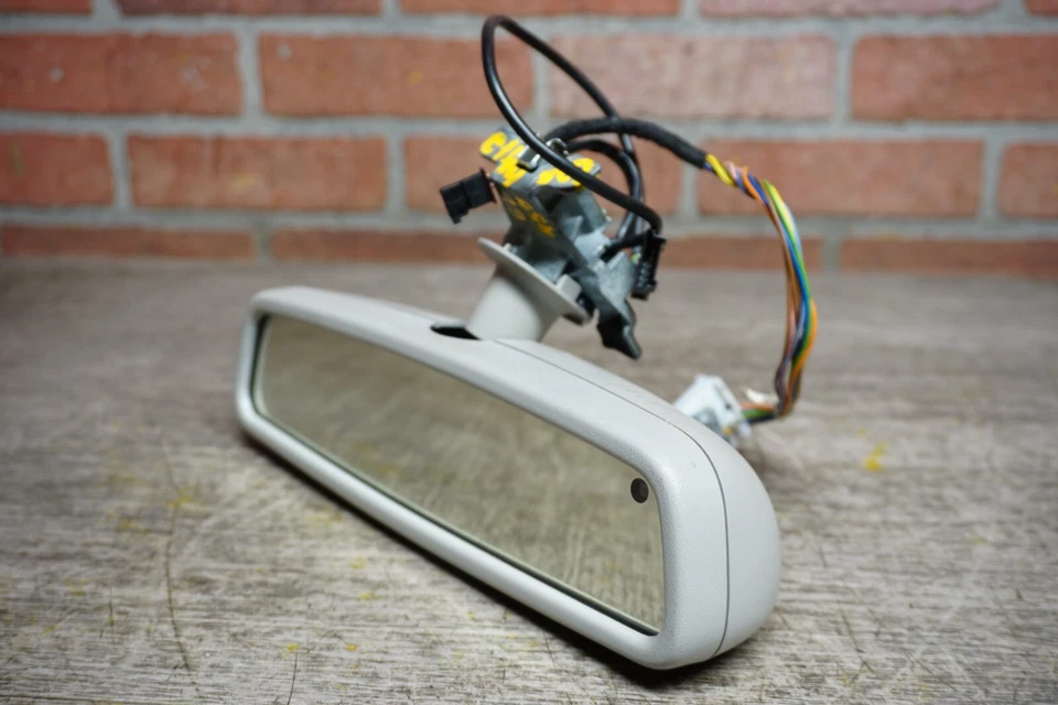 СЕРОЕ ВНУТРЕННЕЕ ЗЕРКАЛО 2007-2012 MERCEDES GL450 X164 С АВТОМАТИЧЕСКИМ ЗАТЕМНЕНИЕМ HOMELINK ОТ ОРИГИНАЛЬНОГО ПРОИЗВОДИТЕЛЯ - Изображение 2 из 4