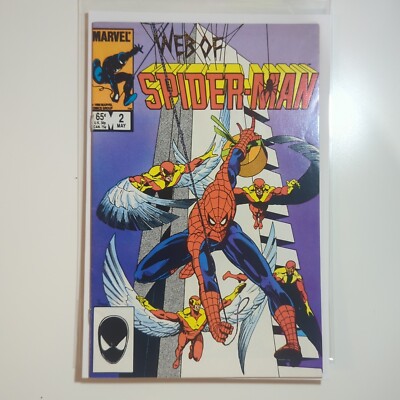 Web of Spider-Man #2 & 6 (Marvel Comics 1985) VF/VF+
