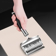 Manual Stainless Steel Noodle Garlic Cut Roller Cutter Dough Cutting Maker Durab