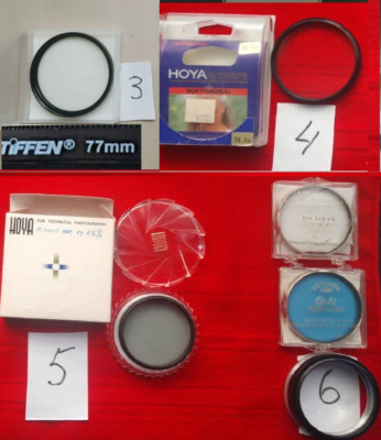 Pick Filter:Tiffen 77, HOYA 58 Softener 48 ND2, EdnaLite +2 80 B Blue Holder 713