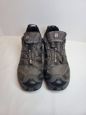 Solomon XA PRO 3D Mens 11.5 Hiking Shoes Gray No Insoles