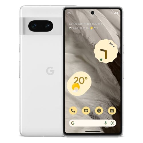 Smartphone GOOGLE Pixel 7 5G 8+128GB 6,3" Bianco Ghiaccio Snow - Foto 1 di 9