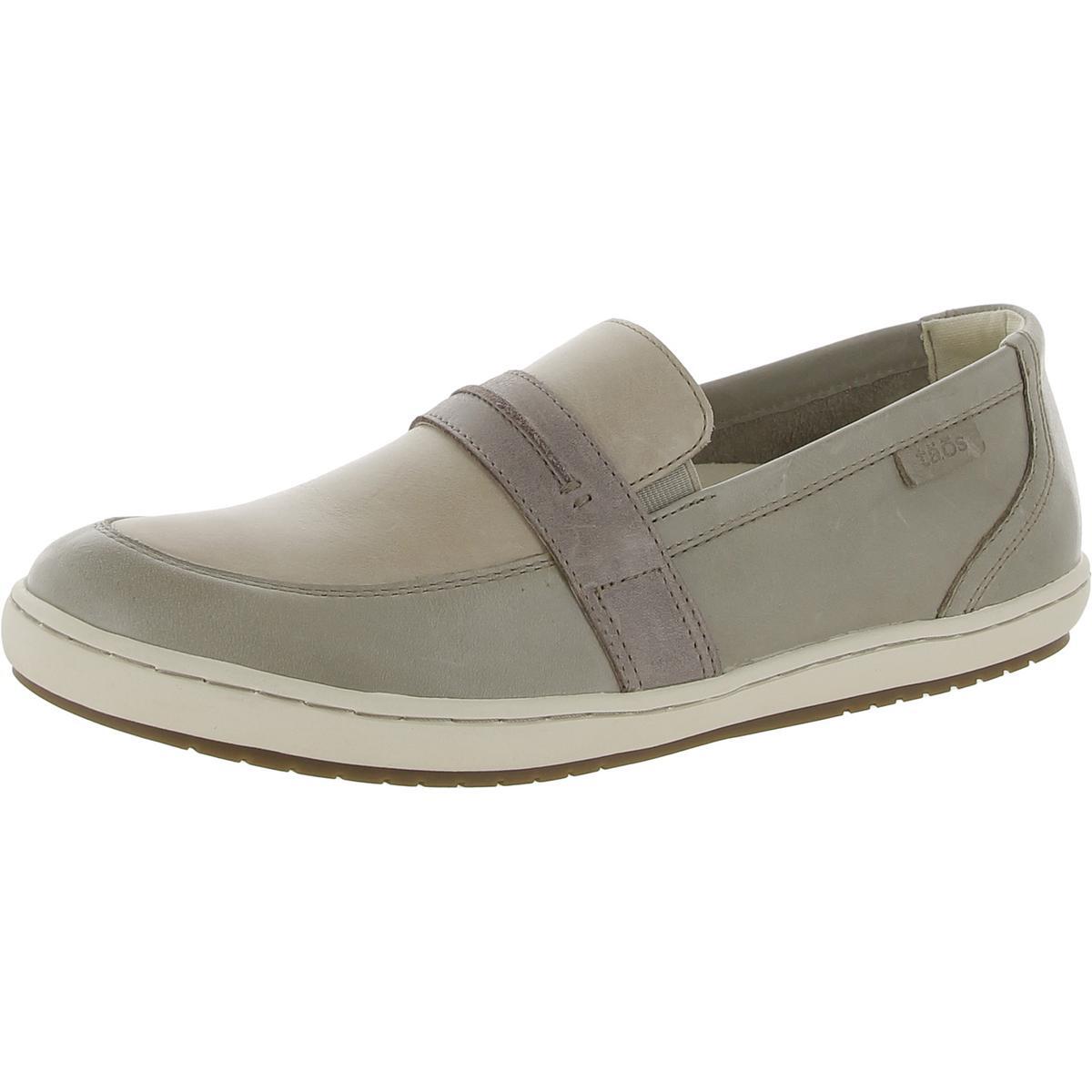 Женские мокасины-пенни из темно-серой кожи Taos, размер 9,5 (B, M), BHFO 5227