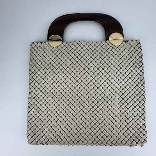 Vintage Whiting & Davis Metal Mesh Formal Evening Purse Bag - Picture 5 of 9
