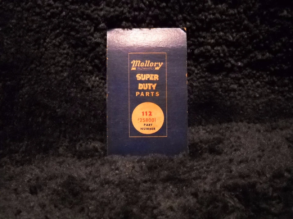 Nos Mallory 112 Point Set fits Dodge 1957-1962, & more early Mopar 1-32,1-46 - Изображение 2 из 4