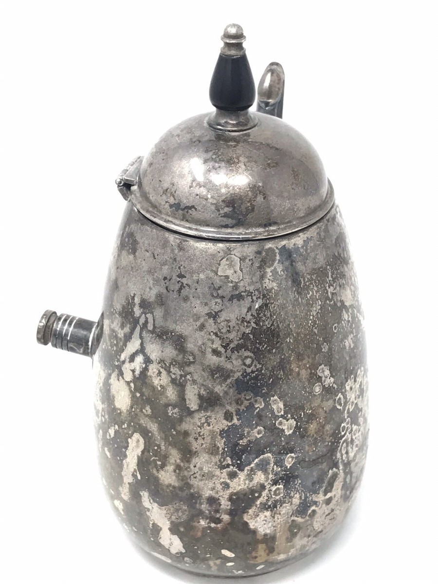 FB ROGERS SILVER Co 2357 Silver Plated Tea Pot Kettle Vintage 40