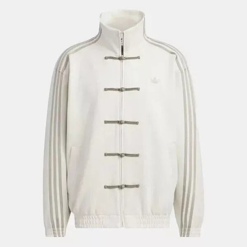 New adidas China Year of the Snake Limited Versatile Loose Striped Jacket - Picture 10 of 13