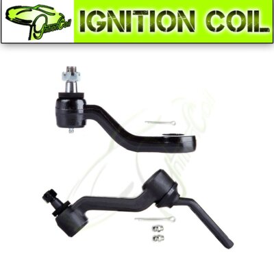 Fit for Chevrolet GMC C1500 C2500 2 Set Front Pitman + Idler Arm Suspension Kit
