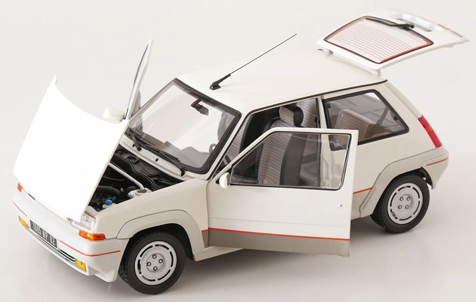 1/18 Norev Renault 5 Supercinco gt turbo PH1 white 1985 185200 cochesaescala - Imagen 3 de 4