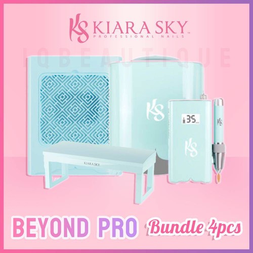 Kiara Sky Beyond Pro BUNDLE 4PCS Everything in Teal Lamp, Drill, Dust