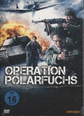 Operation Polarfuchs DVD NEU Bildgewaltiger Thriller im Eis Andre Sjöberg