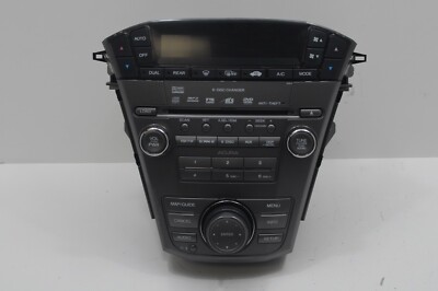   2007 - 2009 ACURA MDX Navigation GPS Radio 6 Disc CD Changer Player CODE OEM