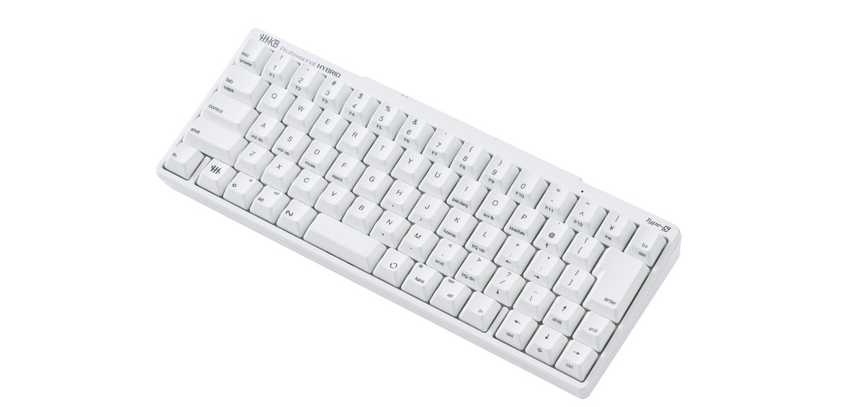 PFU Keyboard HHKB Professional HYBRID Type-S Japanese Layout/Snow