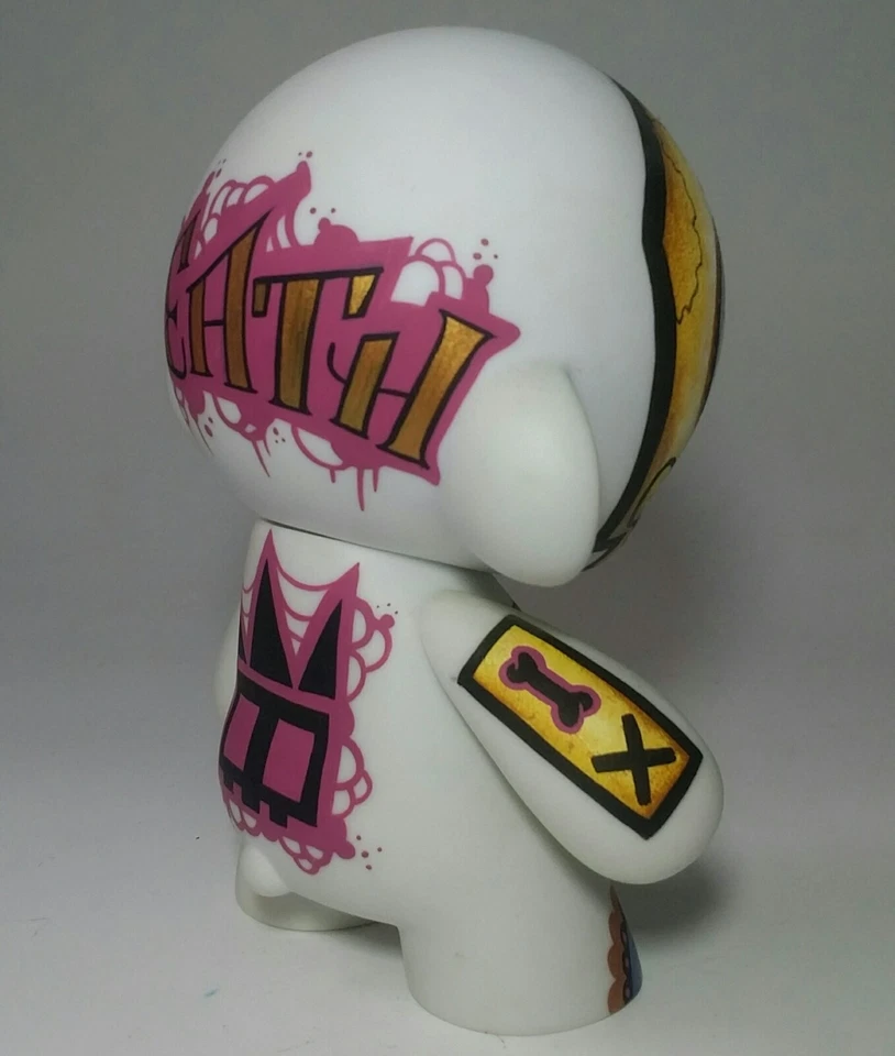 RSIN Art "Muerte" 7" Munny Kidrobot  Foto 4 de 4
