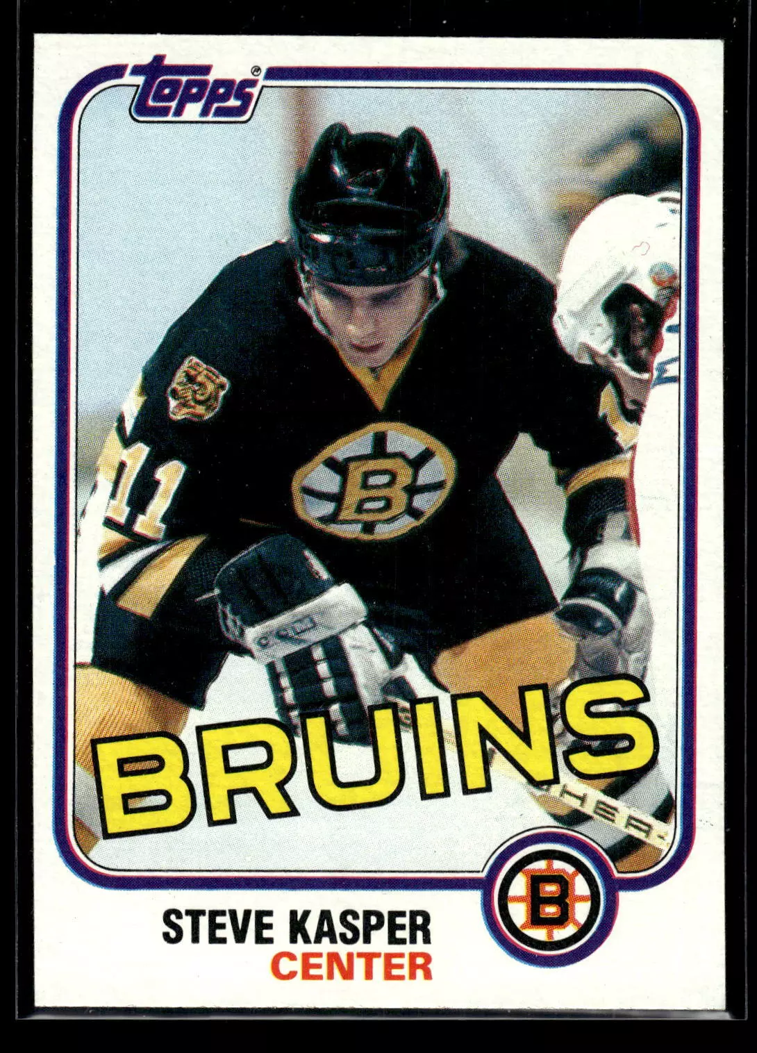 Steve Kasper trading card