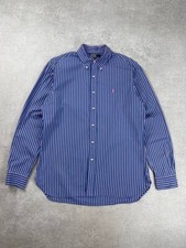 Polo Ralph Lauren Long Sleeve Striped Shirt Men's Size 16 40/41 Duties Paid USA