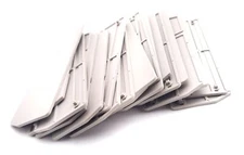 Lot of 20 Weidmuller ZAP/TW6/3AN Terminal End Plate 36.95mm x 90mm x 2mm