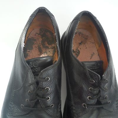 Timberland Montgomery Bay Black Leather Oxfords 61020 Waterproof Mens 10.5 Guc Timberland | Shoes | Timberland Montgomery Bay Black Leather  main image 4