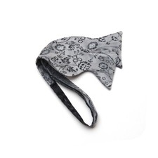 Men  s Self-Tie Bow Tie Big Butterfly Floral Gray Formal 100 Silk S693
