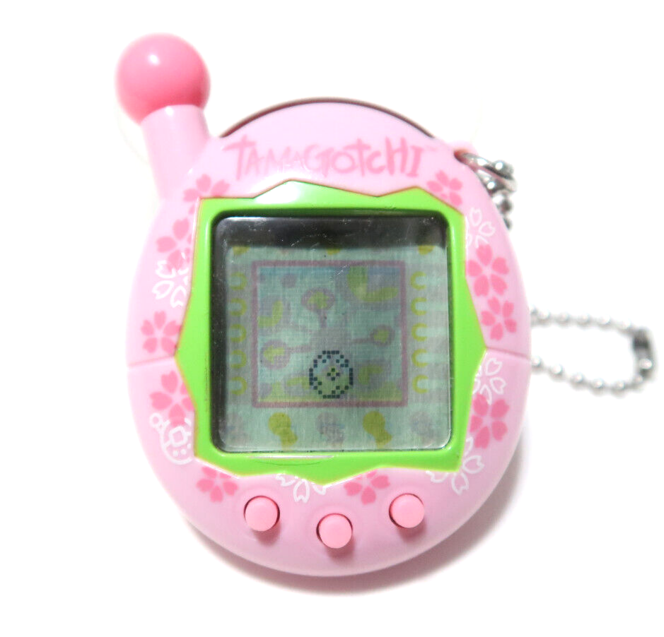 Tamagotchi v4 Bandai Connection Pink Sakura English EU Exclusive