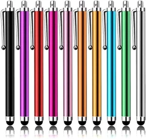 Stylus Pens for Touch Screens, LIBERRWAY Stylus Pen 10 Pack of Pink Purple Black