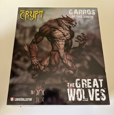BBTS LOOSECOLLECTOR THE CRYPT GARROS OF THE SOUTH THE GREAT WOLVES FIGURE MISB