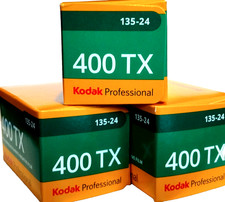 3 x KODAK TRI-X 400 TX 35mm 24exp Cheap Black & White Film - POST FREE