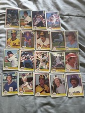( FREE SHIPPING ) - 1982 Donruss Baseball Card Lot Of 20