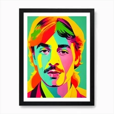 Jatin Lalit Colourful Pop Art Art P Framed Wall Art Poster Canvas Print Picture