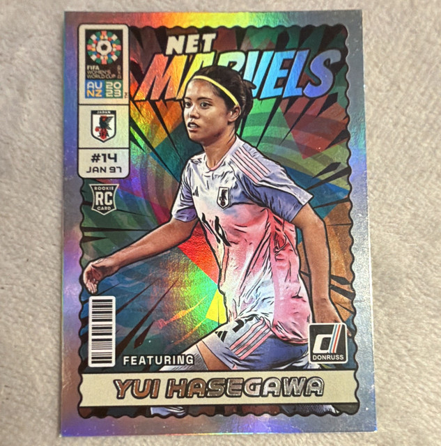 Panini Donruss FIFA Women's World Cup 2023 Net Marvels Yui Hasegawa #14 RC
