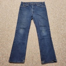 Levi 517 Jeans Mens 38x34 Blue Vintage 90s Made in USA Bootcut Denim