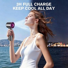 T29 Portable 100 Speed Personal Handheld Fan USB-C Rechargeable Mini Desk Fan US