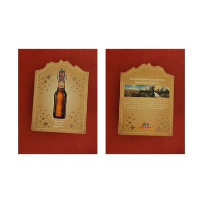 Eichhof Bügelbräu Brauerei Bierdeckel Beermat