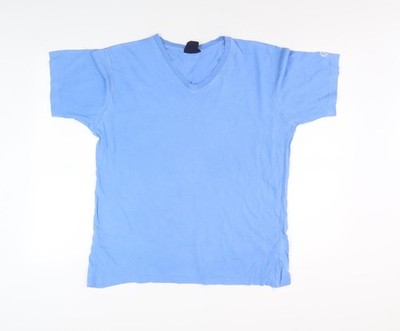 Blaues T-Shirt Herren UK Größe S Cotton Traders