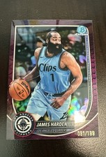 2026 Bowman James Harden /199 Purple Border BCV-119