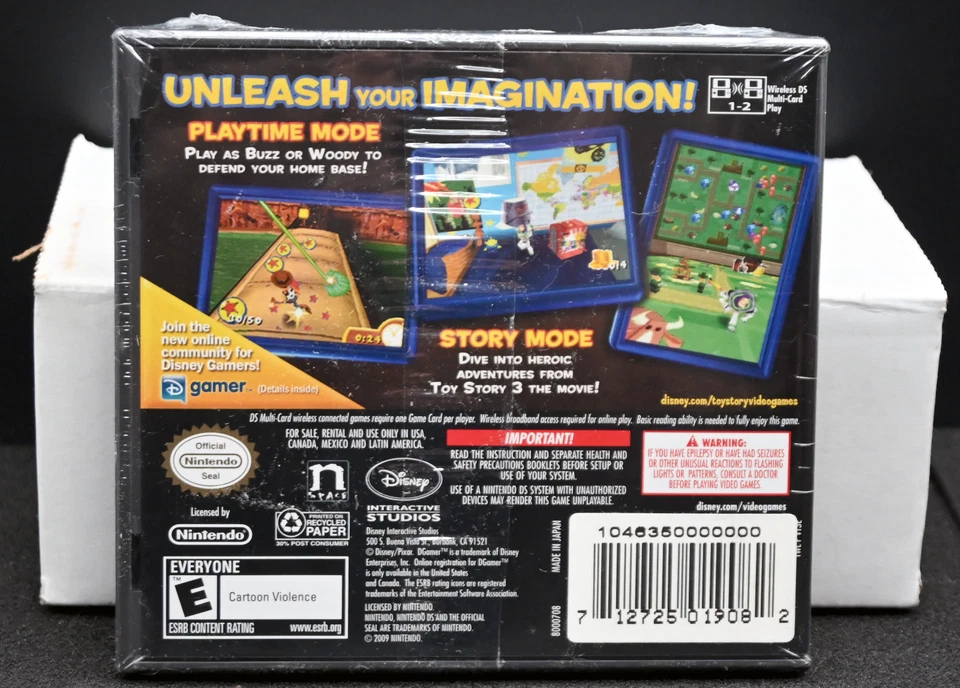 Nintendo DS Toy Story 3 (2010) - Nuevo y precintado, exclusivo de Toys “R” Us Foto 4 de 4
