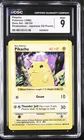 CGC 9 MINT Pikachu 58/102 Shadowless Japanese Cd Promo Base Set Pokemon Card