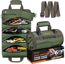 Tool Bag Roll Up, UUP Heavy Duty Portable Soft Tool Storage Organization, Foldab