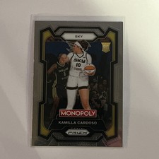 2024 Panini Prizm Monopoly WNBA Rookie Card RC #2 Kamilla Cardoso Chicago Sky